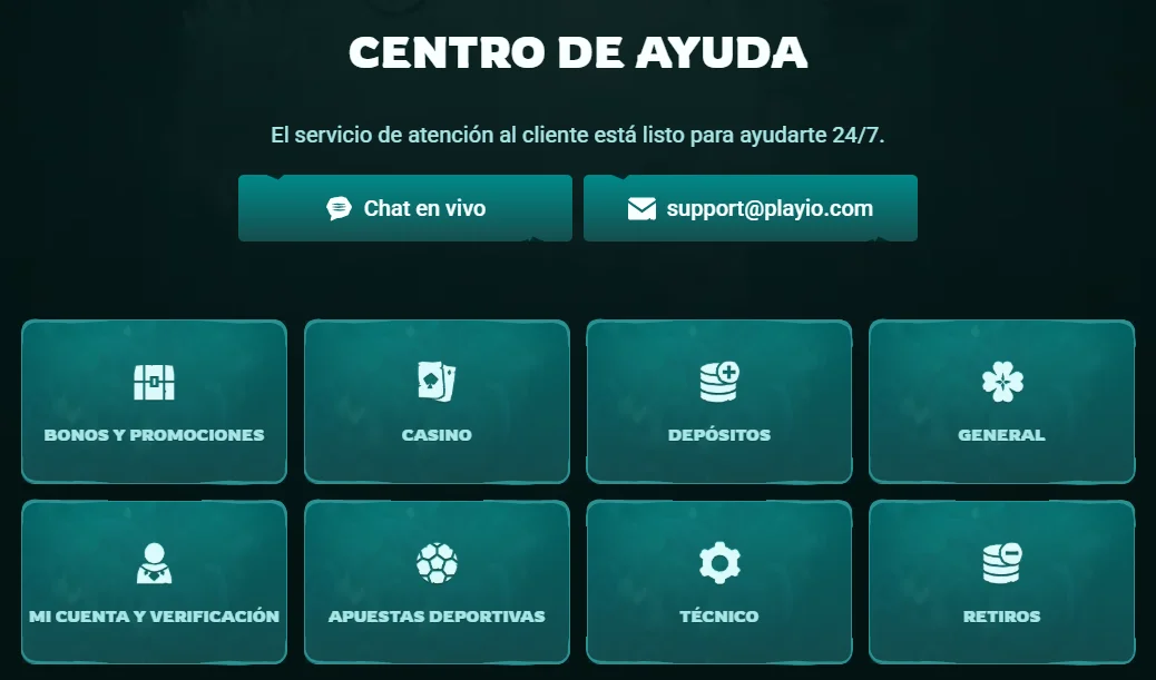 Playio Casino Atención al Cliente Playio Casino Atención al Cliente